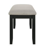 Folio Black/Neutral Dining Set from Crown Mark - Lara Furniture