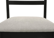 Folio Black/Neutral Dining Set from Crown Mark - Lara Furniture