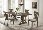 Lloyd Brown Dining Set from Crown Mark - Lara Furniture