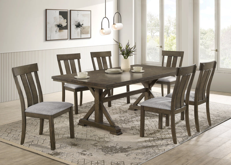 Lloyd Brown Dining Set from Crown Mark - Lara Furniture