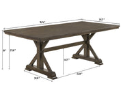 Lloyd Brown Dining Set from Crown Mark - Lara Furniture
