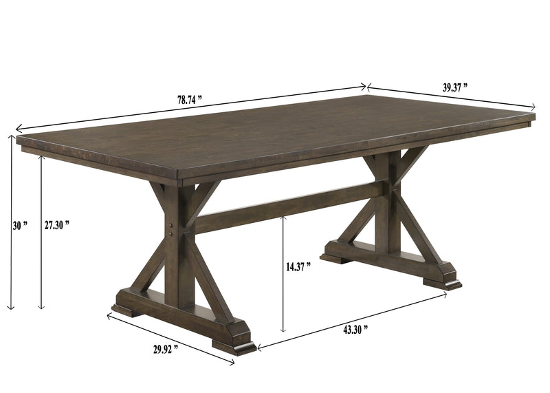 Lloyd Brown Dining Set from Crown Mark - Lara Furniture