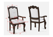Kiera Coffee Brown Formal Extendable Dining Set from Crown Mark - Lara Furniture
