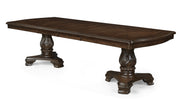 Kiera Coffee Brown Formal Extendable Dining Set from Crown Mark - Lara Furniture