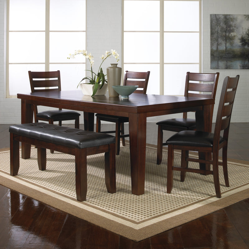Bardstown Cherry Brown Extendable Dining Set - Lara FurnitureDining Room Set