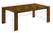 Hollister Brown Dining Table from Crown Mark - Lara Furniture