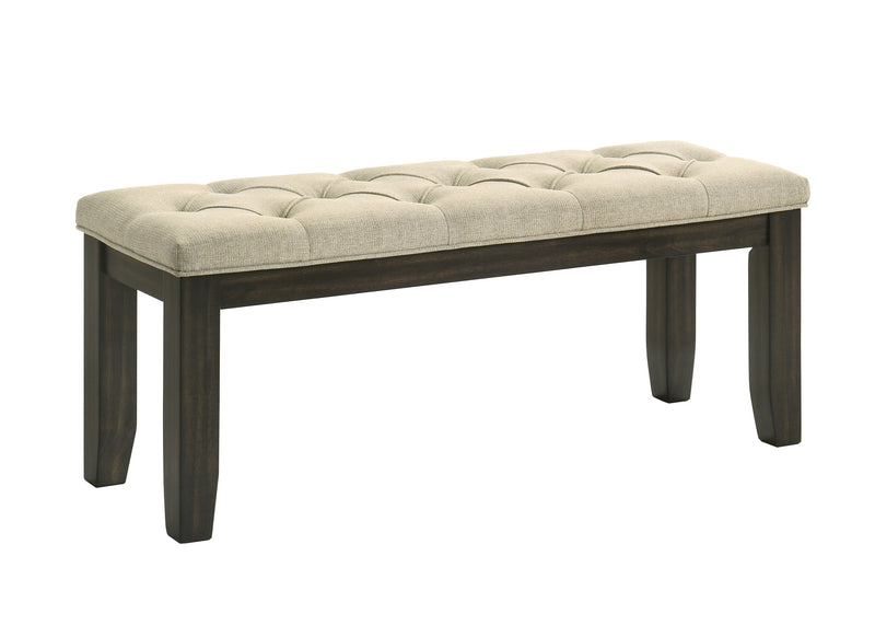 Herbert Espresso/Beige Extendable Dining Set from Crown Mark - Lara Furniture