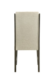 Herbert Espresso/Beige Extendable Dining Set from Crown Mark - Lara Furniture
