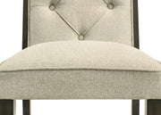 Herbert Espresso/Beige Extendable Dining Set from Crown Mark - Lara Furniture