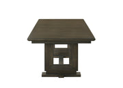 Herbert Espresso Extendable Dining Table from Crown Mark - Lara Furniture