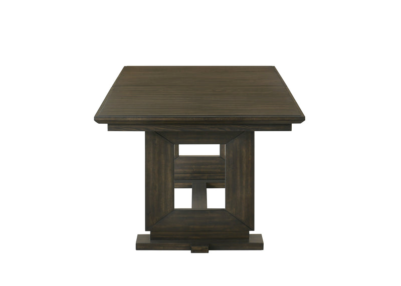 Herbert Espresso Extendable Dining Table from Crown Mark - Lara Furniture