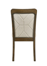 Broadmoor Brown Side Chair, Set of 2 from Crown Mark - Lara Furniture