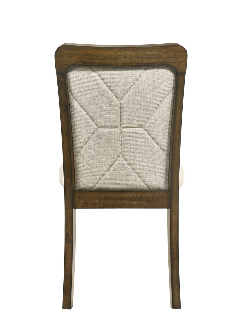 Broadmoor Brown Side Chair, Set of 2 from Crown Mark - Lara Furniture