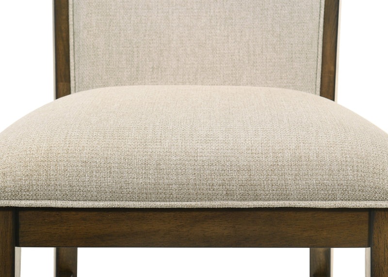 Broadmoor Brown Side Chair, Set of 2 from Crown Mark - Lara Furniture