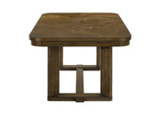 Broadmoor Brown Extendable Dining Set from Crown Mark - Lara Furniture