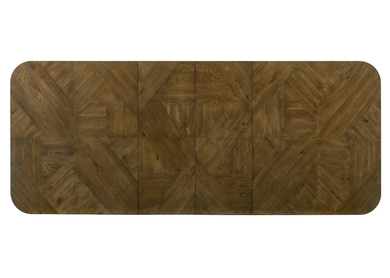 Broadmoor Brown Extendable Dining Set from Crown Mark - Lara Furniture