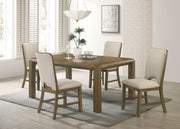 Cockrell Brown/Beige Side Chair, Set of 2 from Crown Mark - Lara Furniture