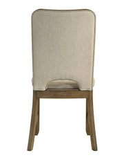 Cockrell Brown/Beige Side Chair, Set of 2 from Crown Mark - Lara Furniture