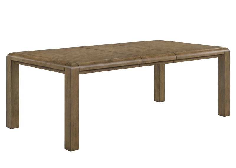 Cockrell Brown/Beige Extandable Dining Set from Crown Mark - Lara Furniture