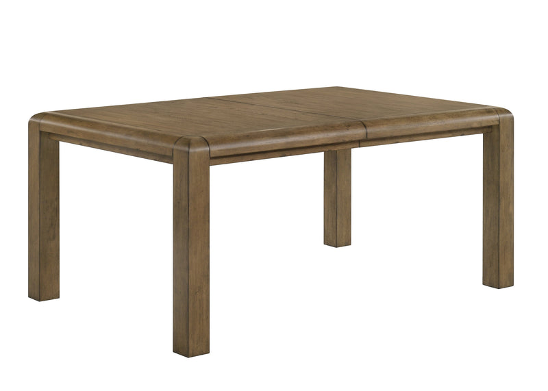 Cockrell Brown/Beige Extandable Dining Set from Crown Mark - Lara Furniture
