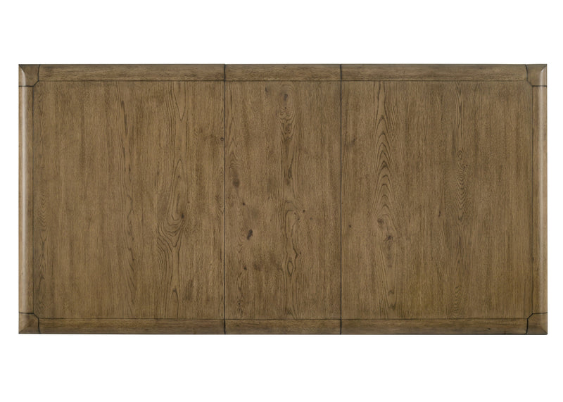 Cockrell Brown/Beige Extandable Dining Set from Crown Mark - Lara Furniture