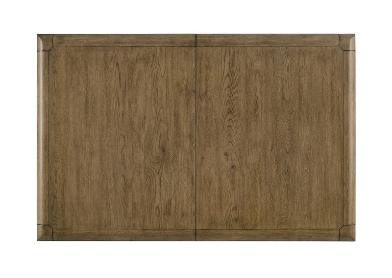 Cockrell Brown/Beige Extandable Dining Set from Crown Mark - Lara Furniture