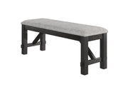 Maribelle Wheat Charcoal Bench from Crown Mark - Lara Furniture