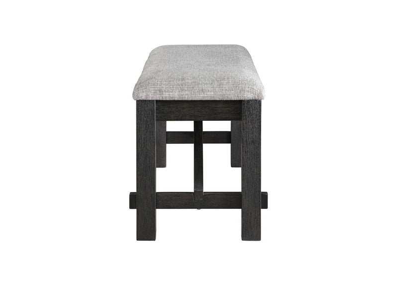 Maribelle Wheat Charcoal Bench from Crown Mark - Lara Furniture
