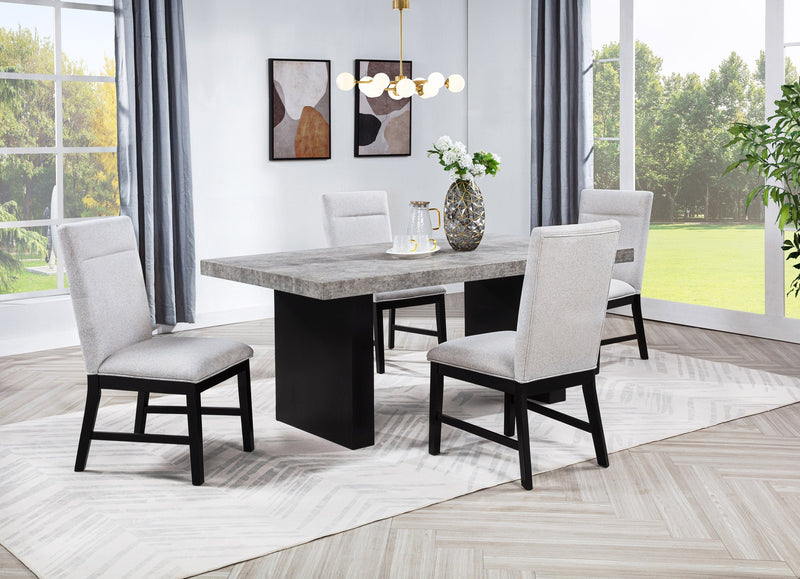 Sebastian Dove Dining Set from Crown Mark - Lara Furniture