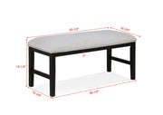 Sebastian Dove Dining Set from Crown Mark - Lara Furniture
