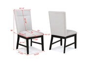 Sebastian Dove Dining Set from Crown Mark - Lara Furniture