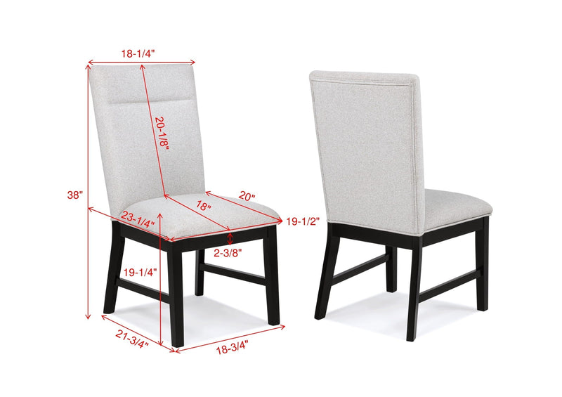 Sebastian Dove Dining Set from Crown Mark - Lara Furniture