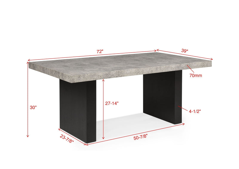 Sebastian Dove Dining Set from Crown Mark - Lara Furniture