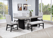 Sebastian Dove Dining Set from Crown Mark - Lara Furniture