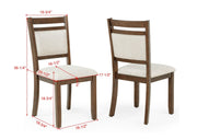 Avasa Brown 6-Piece Dining Room Set from Crown Mark - Lara Furniture