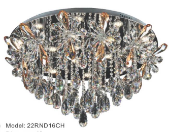 22RND20CH 20" X 15" MISSOURI CHROME ROUND - 210000006162
