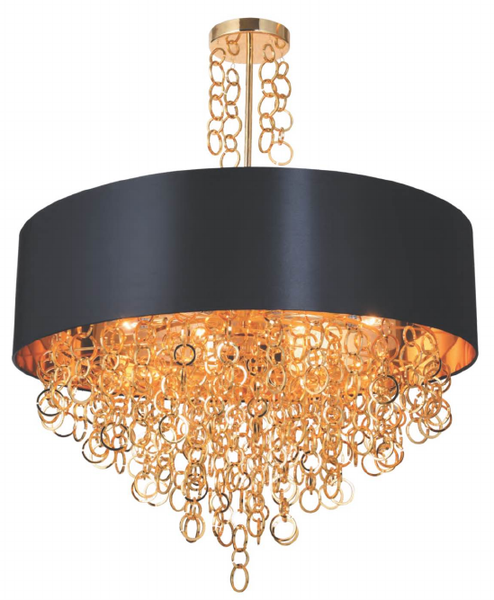 2300H32BG 32" X 32" PIPPA GOLD ROUND - 210000006764