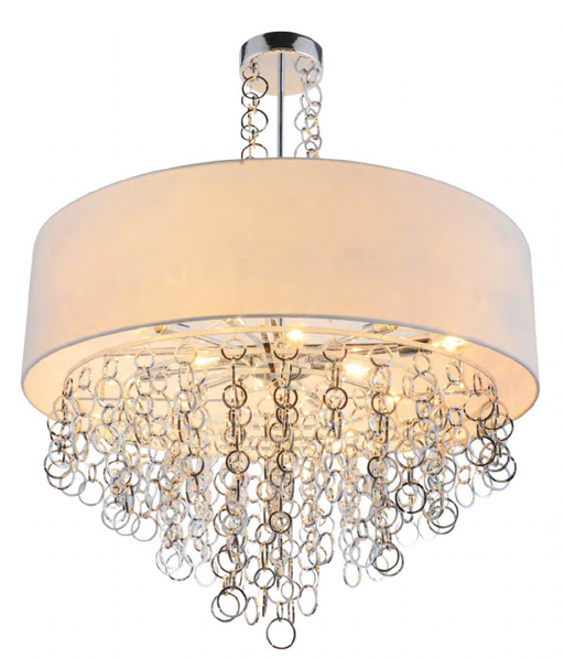2300H32WC 32" X 32" PIPPA CHROME ROUND - 210000004385