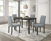 Melshire Dark Wood/Gray Dining Set from Crown Mark - Lara Furniture