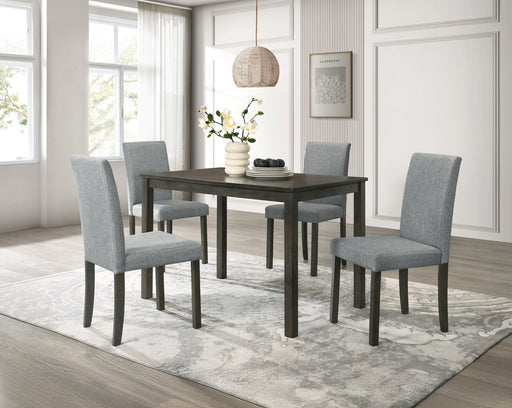 Melshire Dark Wood/Gray Dining Set from Crown Mark - Lara Furniture