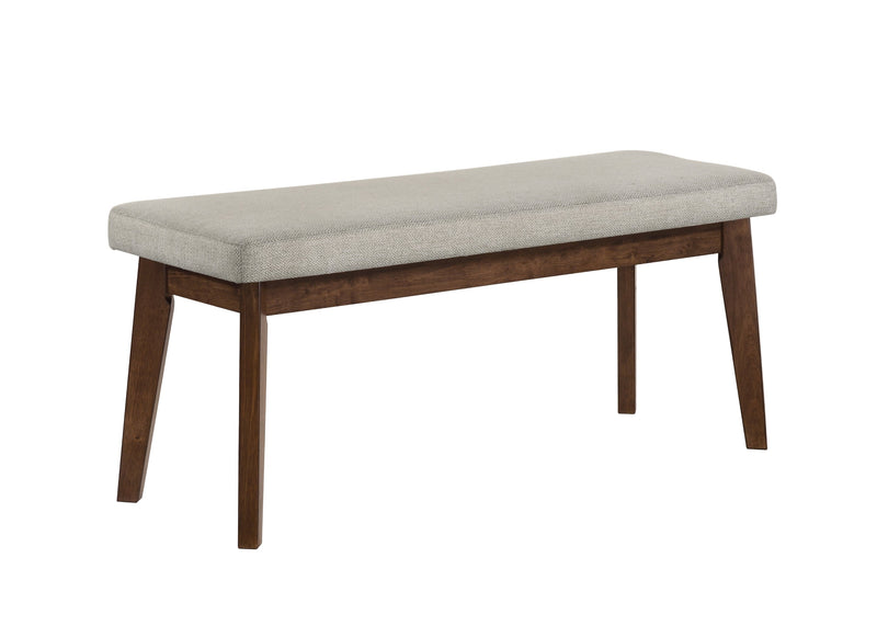Salerno Beige/Brown Dining Set from Crown Mark - Lara Furniture