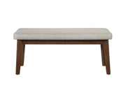 Salerno Beige/Brown Dining Set from Crown Mark - Lara Furniture