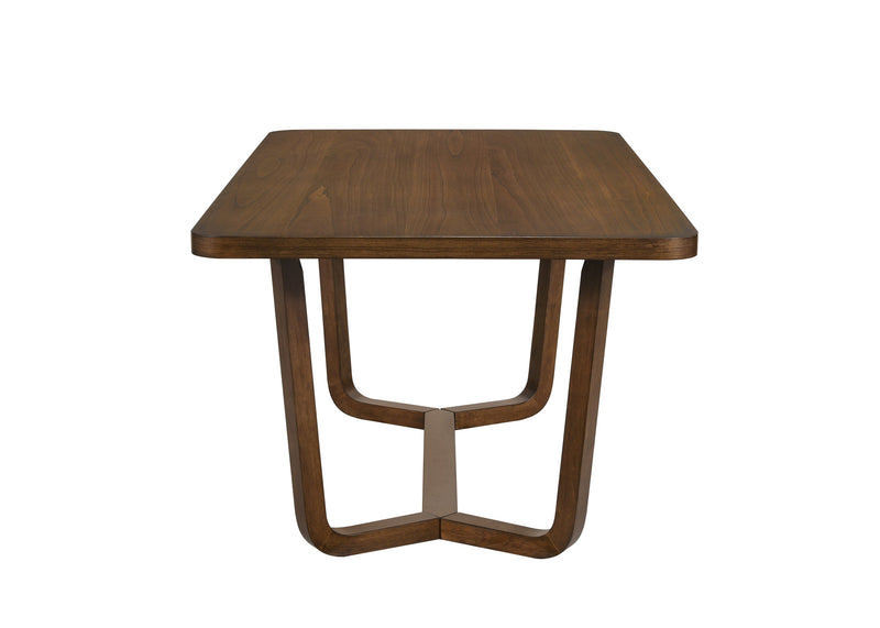 Salerno Beige/Brown Dining Set from Crown Mark - Lara Furniture