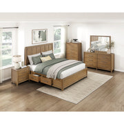 2336K-1CK* (4) California King Platform Bed with Storage Side Rails - 2336K-1CK*