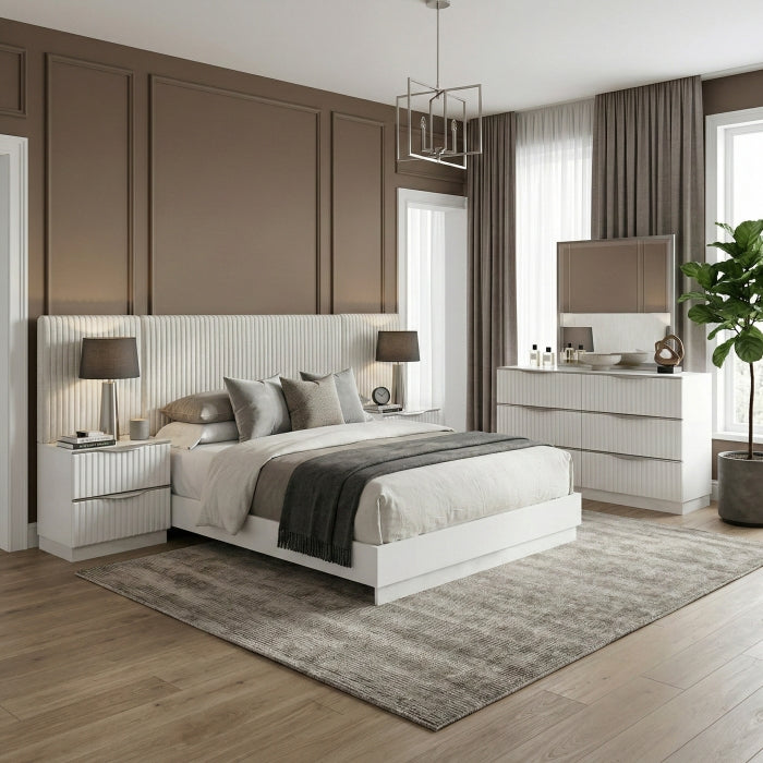 2384-1*WB 5pc Set Queen Wall Bed (QB+2NS+2NS-P) - 2384-1*WB
