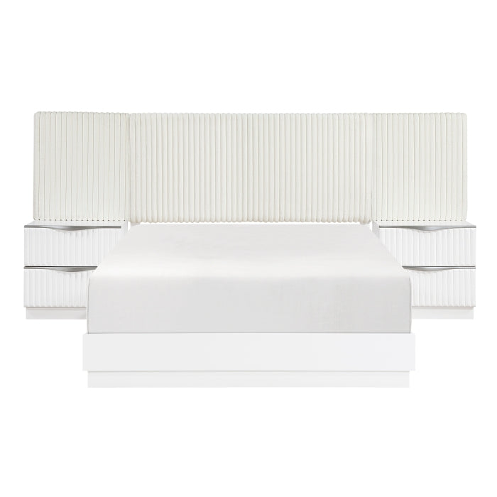 2384K-1CK*WB 5pc Set California King Wall Bed (CK+2NS+2NS-P) - 2384K-1CK*WB
