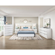 2384K-1CK*WB 5pc Set California King Wall Bed (CK+2NS+2NS-P) - 2384K-1CK*WB