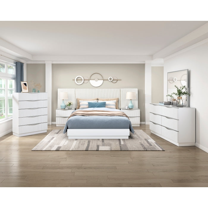 2384K-1CK*WB 5pc Set California King Wall Bed (CK+2NS+2NS-P) - 2384K-1CK*WB
