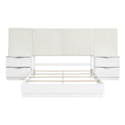 2384K-1EK*WB 5pc Set Eastern King Wall Bed (EK+2NS+2NS-P) - 2384K-1EK*WB
