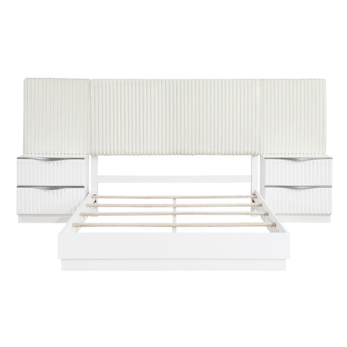 2384K-1EK*WB 5pc Set Eastern King Wall Bed (EK+2NS+2NS-P) - 2384K-1EK*WB